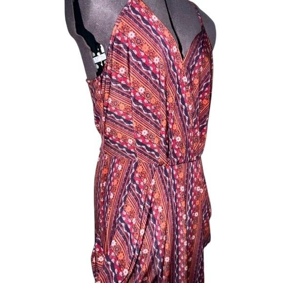 BCBGeneration Bohemian Print Sleeveless Midi Dress Size S - Picture 6 of 9
